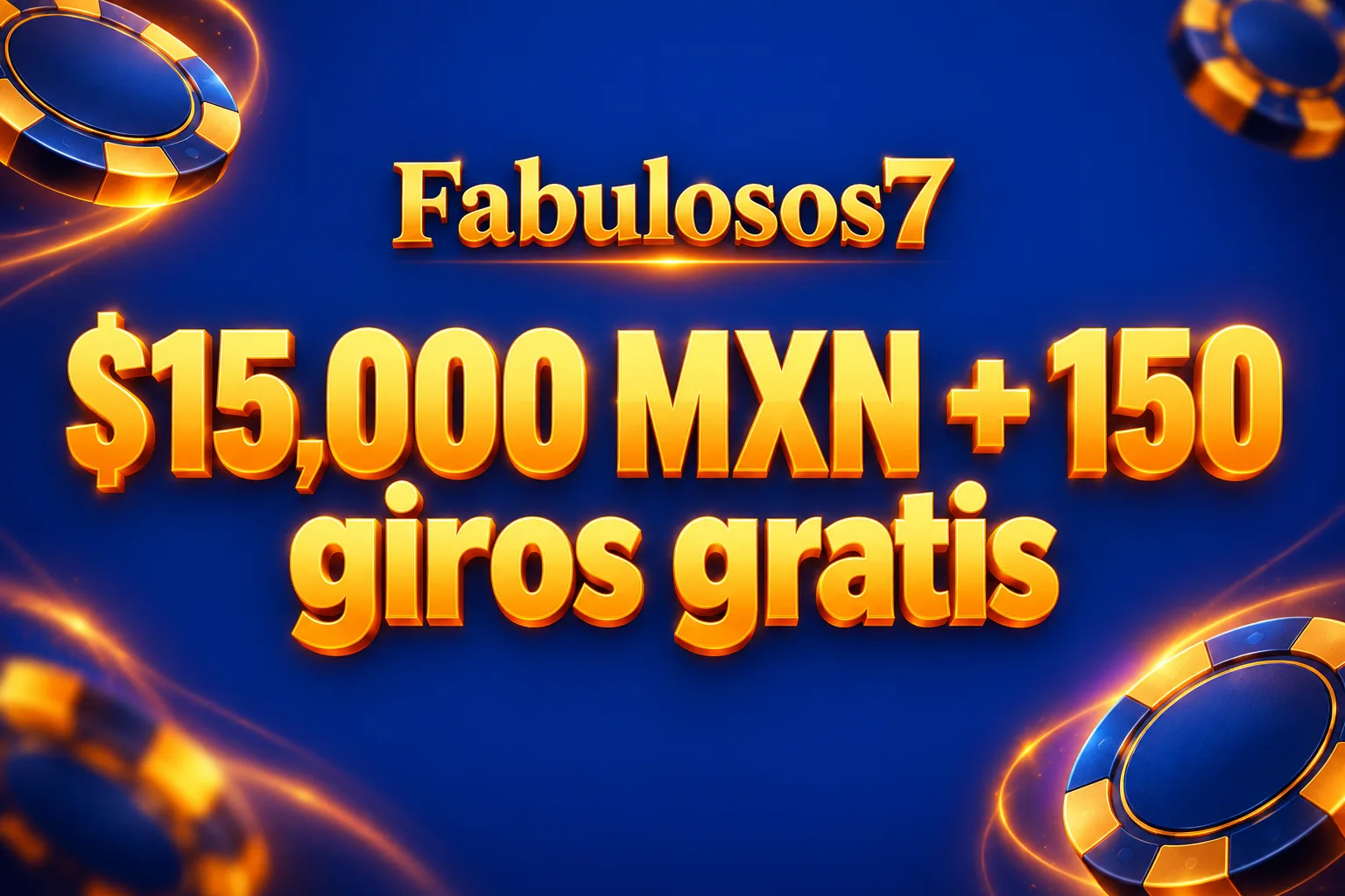 $15,000 MXN + 150 giros gratis